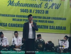 Maulid Nabi Muhammad Saw dan Haul ke 10 Orang tua kades Cangkudu Serta Tasyakuran Menjelang ke lima tahun Pemerintahan Desa Cangkudu