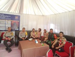 Pastikan Wilayah Kondusif, Anggota Koramil 05/Balaraja Rutin Pantau Pos PAM Mudik Lebaran