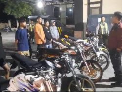 Maksimalkan Patroli Malam Minggu, Polres Kediri Jaring Belasan R2 Tidak Sesuai Spektek