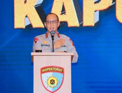 Buka Rakerwas Itwasda, Kapolda Sumsel Irjen A Rachmad Wibowo Tekankan Penguatan Fungsi Pengawasan Berbasis Digital