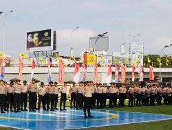 Pastikan Kesiapan Penanganan Karhutla, Polda Sumsel Gelar Kekuatan Personel dan Perlengkapan