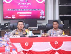 Kapolres Banyuasin Pimpin Latraops Mantap Praja Musi 2024