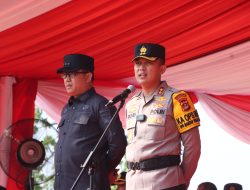 Sukseskan Pilkada 2024, Polres Banyuasin Gelar Simulasi Sispamkota