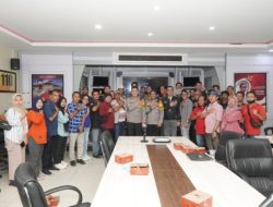 Jalin Kemitraan, Kapolres Banyuasin Coffe Morning Bersama Awak Media