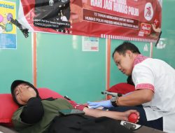 Donor Darah, Serangkaian Peringatan HUT Divisi Humas Polres Kediri