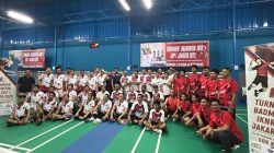 Pembukaan Turnamen Badminton IKNR Jakarta Cup 1 Di langsung kan