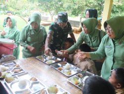 Dapur Masuk Sekolah Kodim 0429/Lamtim Sasar SDN 1 Toto Projo