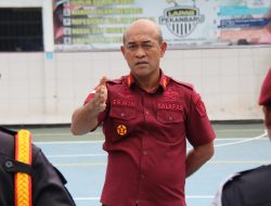 Perkuat Tusi Pengamanan, Kalapas Pimpin Apel Serah Terima Regu Pengamanan