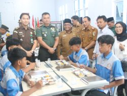 Dandim 0429/Lampung Timur hadiri Launching Program Makan Bergizi Gratis
