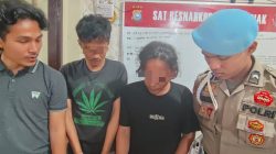 Sat Resnarkoba Polres Siak Berhasil Ungkap Kasus Narkotika Jenis Shabu, Dua Tersangka Diamankan