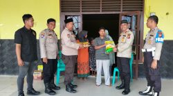 Jumat Berkah Ramadhan, Polsek Tualang Berikan Sembako Ke Yayasan Panti Asuhan Muhammadiyah.