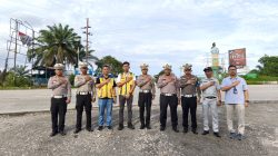 HADIRKAN MUDIK AMAN DAN NYAMAN TIM DITLANTAS POLDA RIAU CEK TERMINAL DAN SISIR JALAN LINTAS TIMUR MENUJU SUMUT