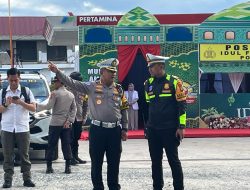 Pemantauan Arus Balik H + 4 lebaran Idul Fitri 1446 H di Jl. Tol Pekbang & Jl. Arteri Lintas Riau – Sumbar
