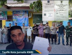 HAK JAWAB & KLARIFIKASI Zaili C s ATAS PEMBERITAAN KOPERASI PRODUSEN SERIK INDAH MANDIRI Taufik Koto Jurnalis KWRI, TIDAK BERIMBANG