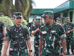 Kunjungan Kerja Pangdam II/Swj di Kodim 0406/Lubuk Linggau