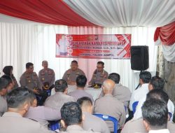 Kunjungan Kerja ke Polsek Gempol, Kapolres Ingatkan Sikap Humanis Melayani Masyarakat