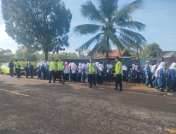 Polsek Rambutan Lakukan Pengamanan Kunjungan Presiden RI di Komplek PT Bomba City Desa Sungai Pinang