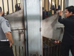 Gelar Razia Blok Hunian, Lapas Narkotika Karang Intan Fokus Perangi Barang Terlarang