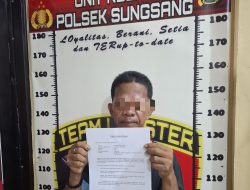 Polsek Sungsang Tangkap Pelaku Pungli Parkir Liar di Indomaret Marga Sungsang