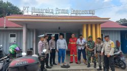 Patroli Gabungan TNI-Polri, Satpol PP, dan Deteksi Aksi Amankan Peringatan May Day 2025 di Perawang.