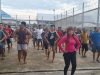 Senam Sehat Rutin Di Lapas Narkotika Rumbai Tingkatkan Kebugaran dan Kebersamaan WBP
