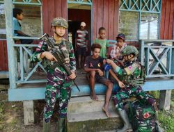 Peduli Warga Binaan di Papua, Satgas 141/AYJP berikan Pelayanan Kesehatan Gratis