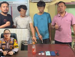 Polsek Kandis Ungkap Kasus Narkoba, Dua Pria Diamankan di Wisma Dayani