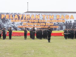 Polda Riau Gelar Upacara Pembukaan Pelatihan Tim RAGA Tahun 2025