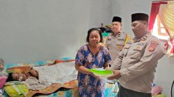 Tersentuh Kondisi Warga, Polsek Tualang Salurkan Bantuan di Program Jumat Berbagi