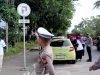 Puluhan Kendaraan Ditilang karena Langgar Rambu Larangan Parkir di Depan RSUD Arifin Achmad Pekanbaru