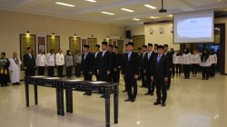Kalapas Pekanbaru Hadiri Pengambilan Sumpah Jabatan dan Pelantikan Pejabat Manajerial di Lingkungan Kanwil Ditjenpas Riau